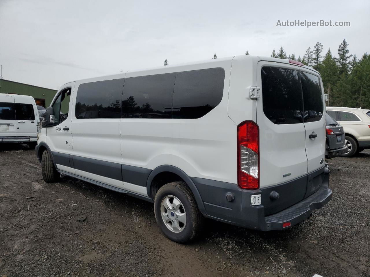 2018 Ford Transit T-350 White vin: 1FBZX2YG9JKA80893