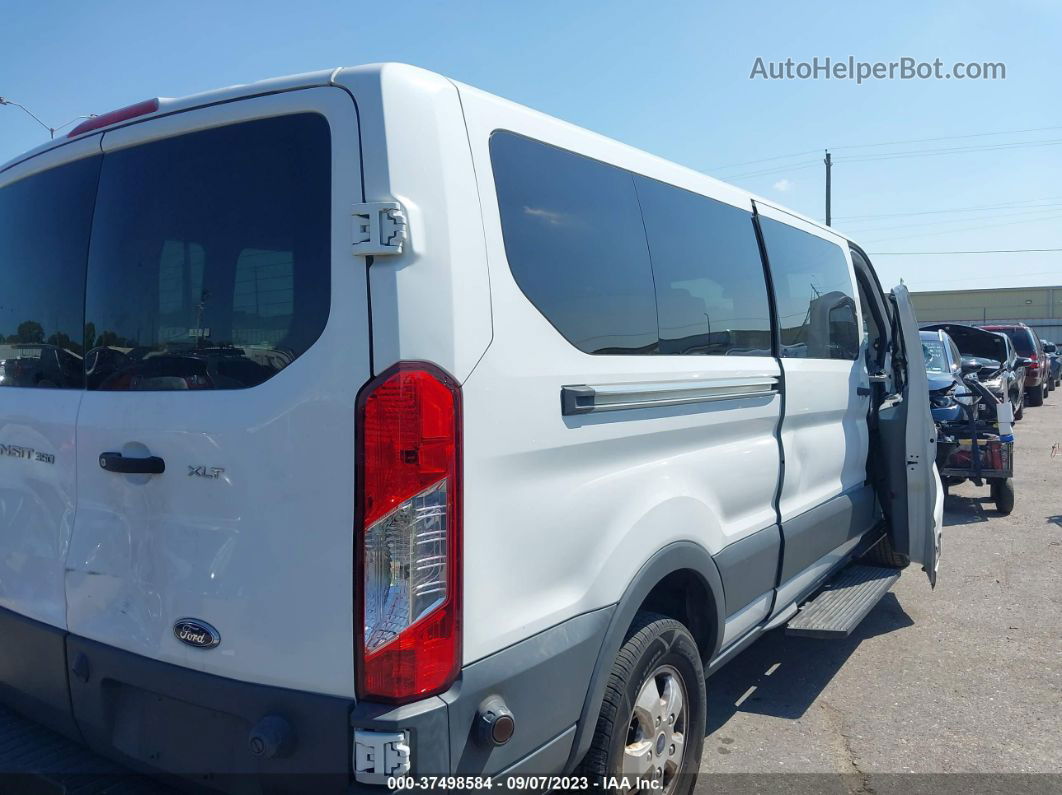 2018 Ford Transit-350 Xlt White vin: 1FBZX2YM3JKA29931