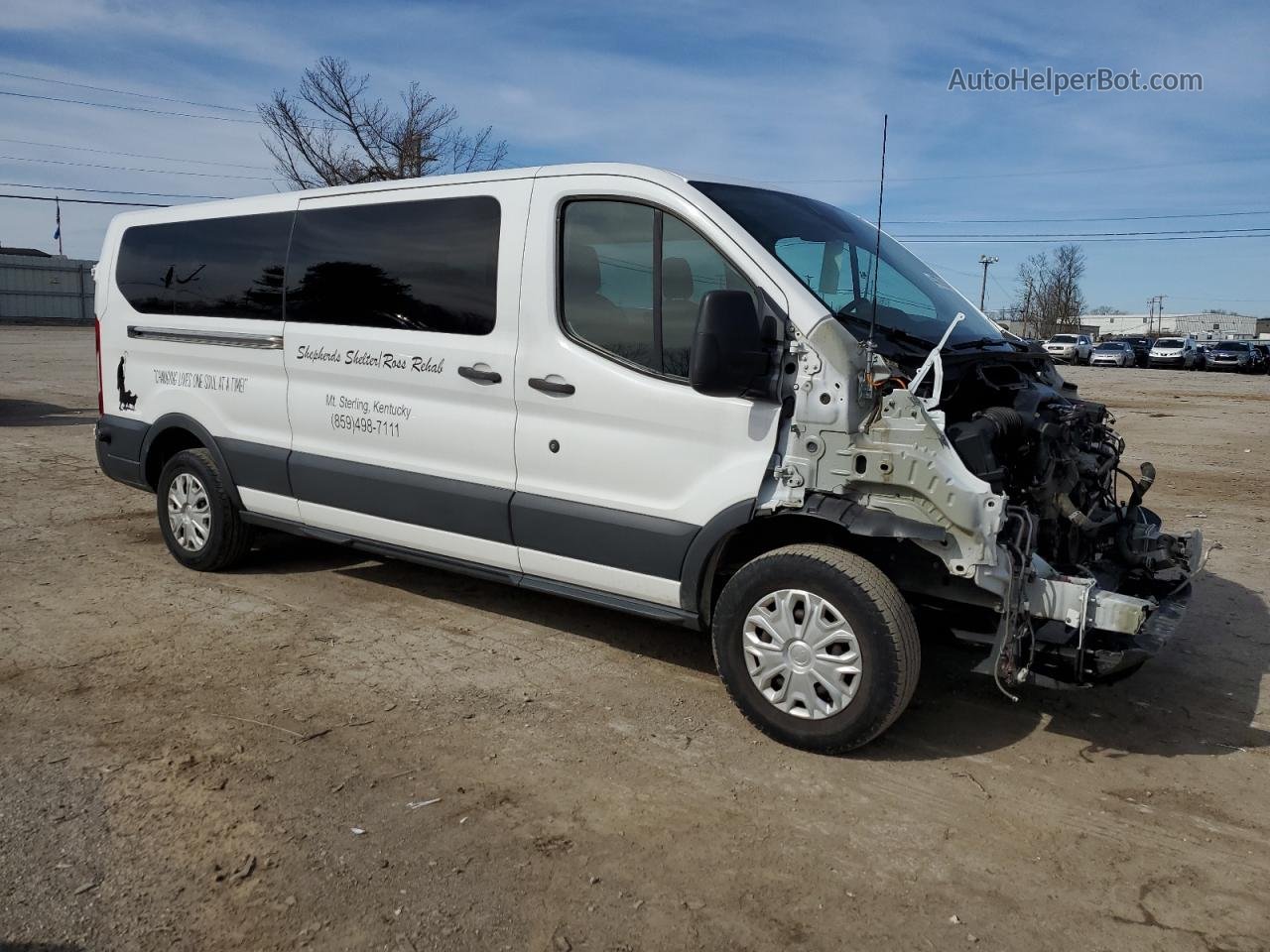 2018 Ford Transit T-350 Белый vin: 1FBZX2YM8JKA85489
