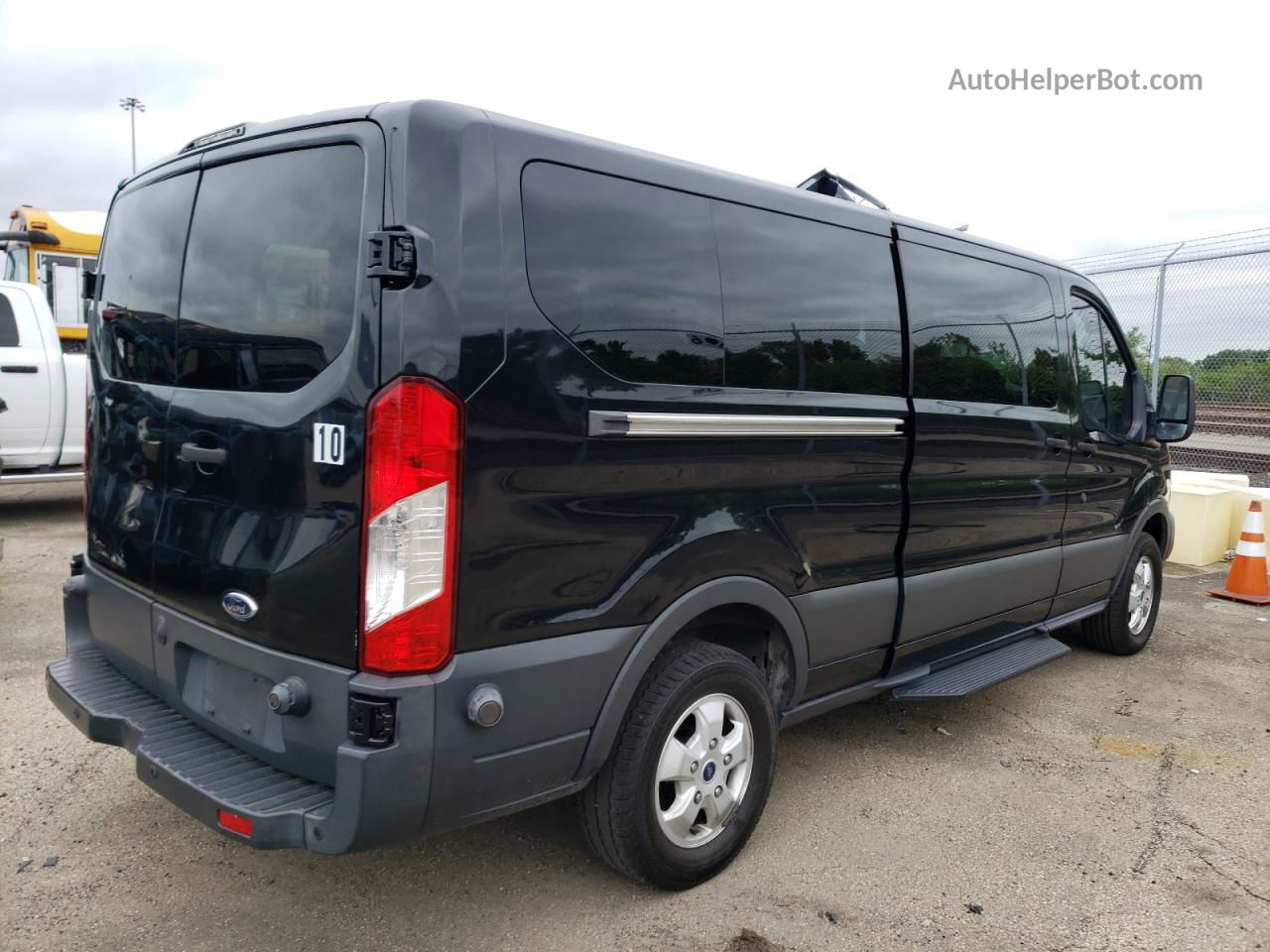 2018 Ford Transit T-350 Черный vin: 1FBZX2YM9JKB05975