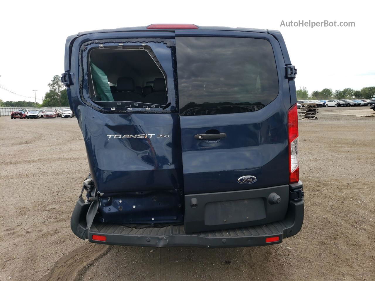 2018 Ford Transit T-350 Синий vin: 1FBZX2ZM1JKA14018