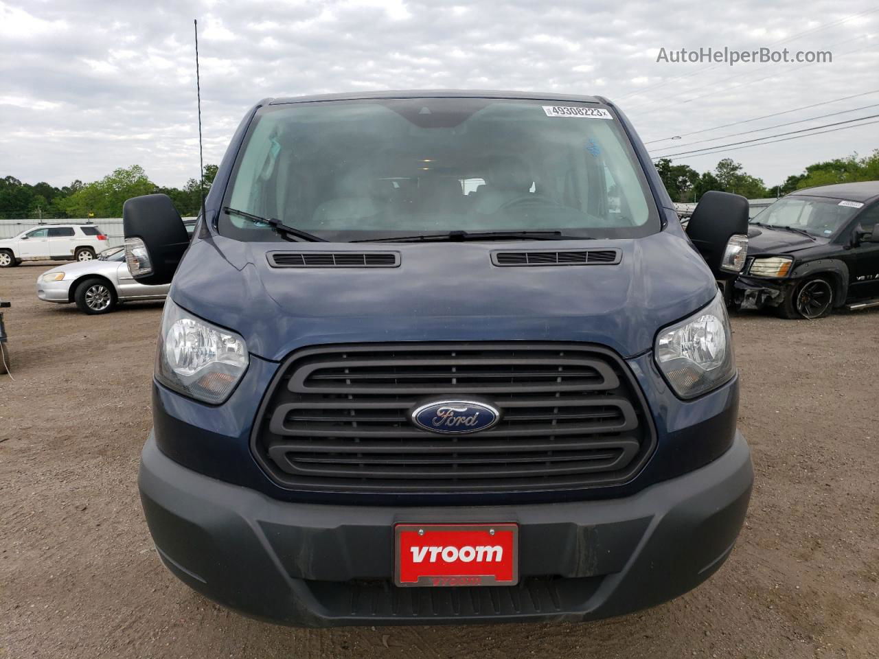 2018 Ford Transit T-350 Синий vin: 1FBZX2ZM1JKA14018