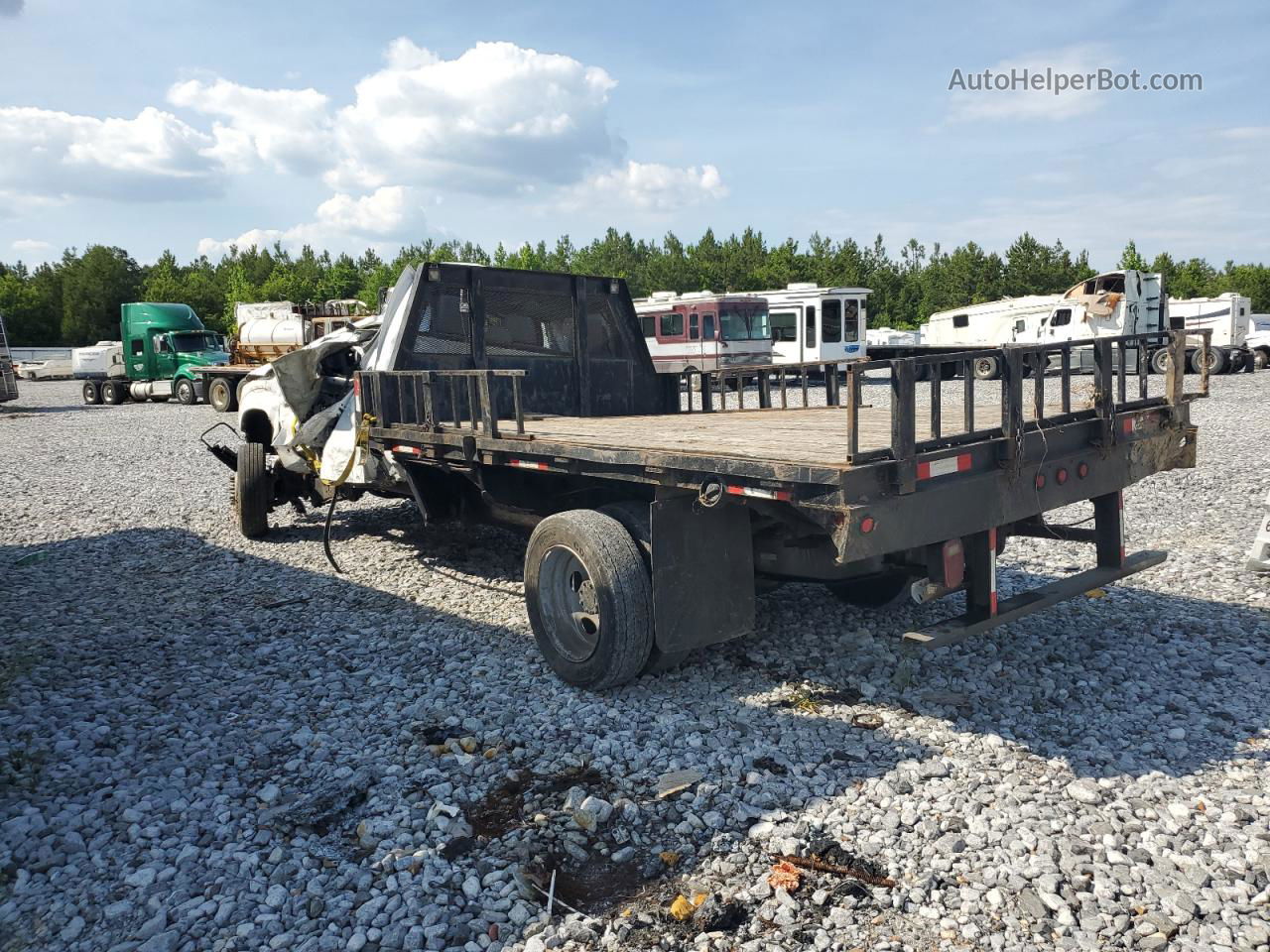 2015 Ford F550 Super Duty White vin: 1FD0W5GT4FEC16887