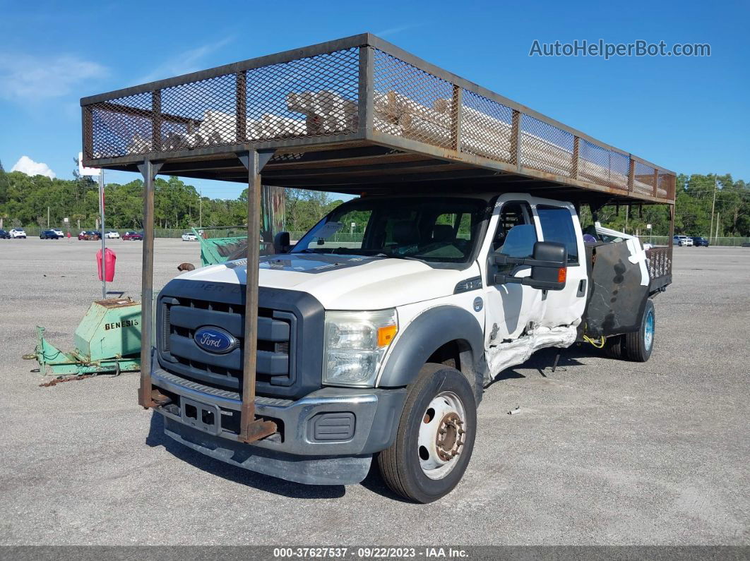 2015 Ford F-550 Chassis Xl White vin: 1FD0W5HT1FEC83929