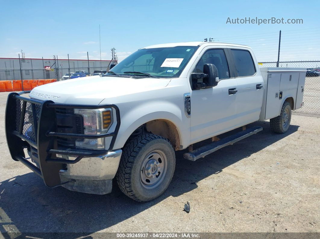 2018 Ford F-250 Xl White vin: 1FD7W2B60JED05346