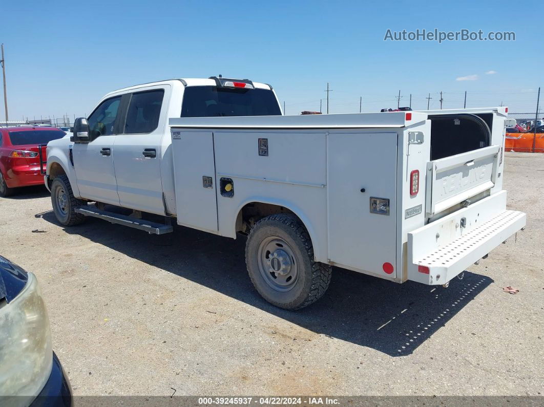 2018 Ford F-250 Xl White vin: 1FD7W2B60JED05346