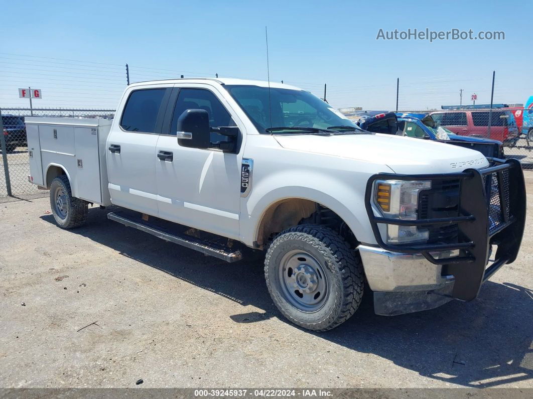 2018 Ford F-250 Xl White vin: 1FD7W2B60JED05346