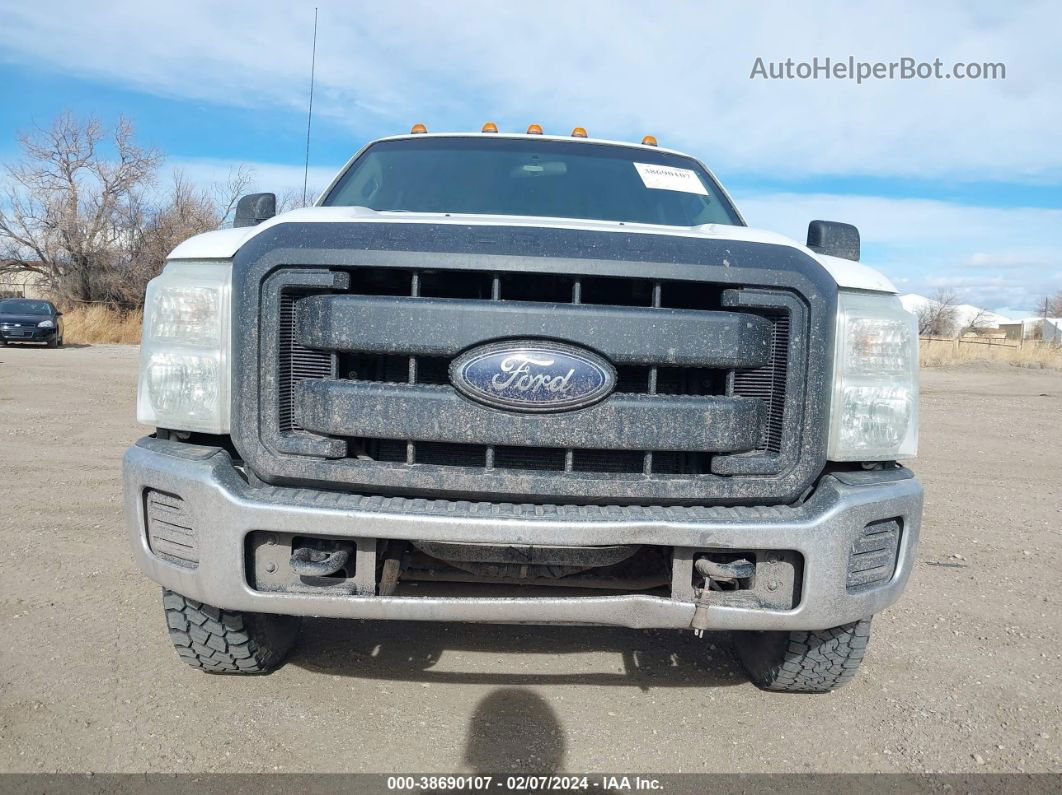 2014 Ford F-350 Xl White vin: 1FD7W3B64EEA36506