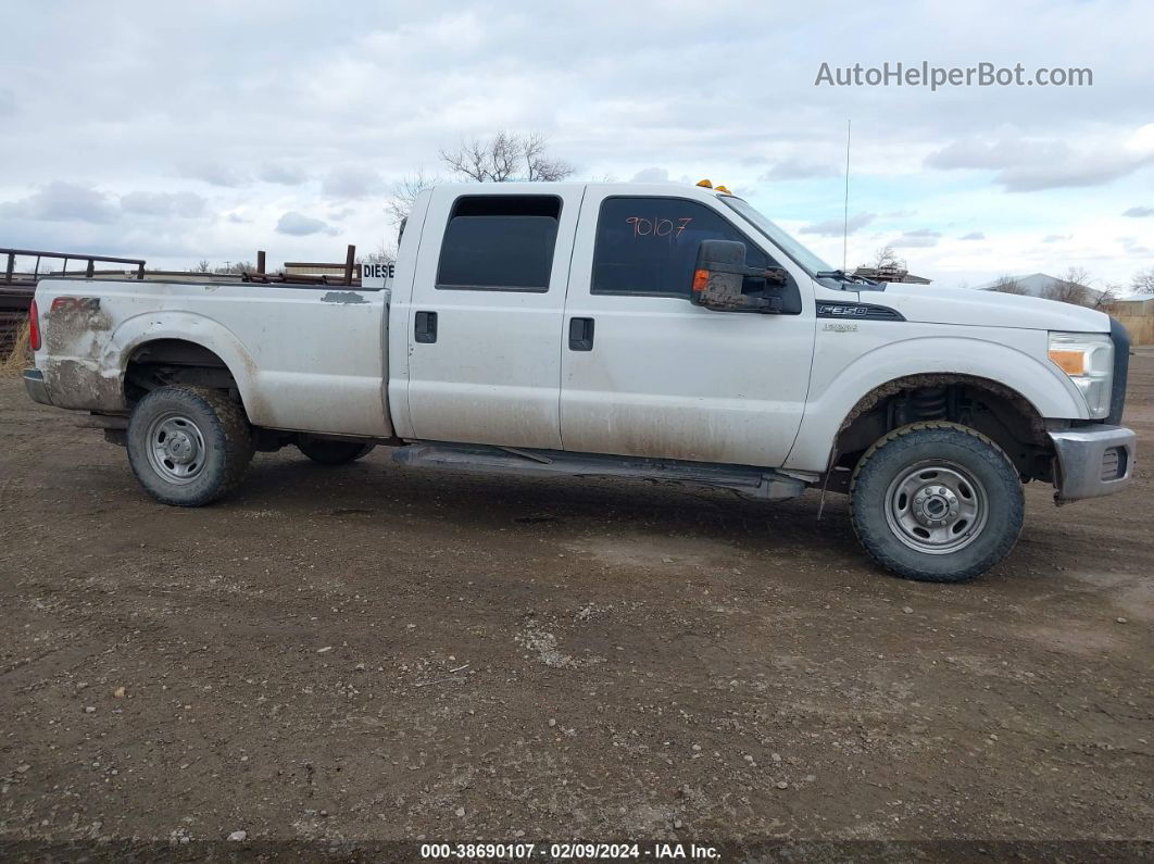 2014 Ford F-350 Xl White vin: 1FD7W3B64EEA36506