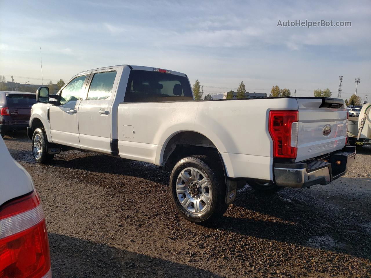 2017 Ford F350 Super Duty White vin: 1FD7W3F62HEE75458