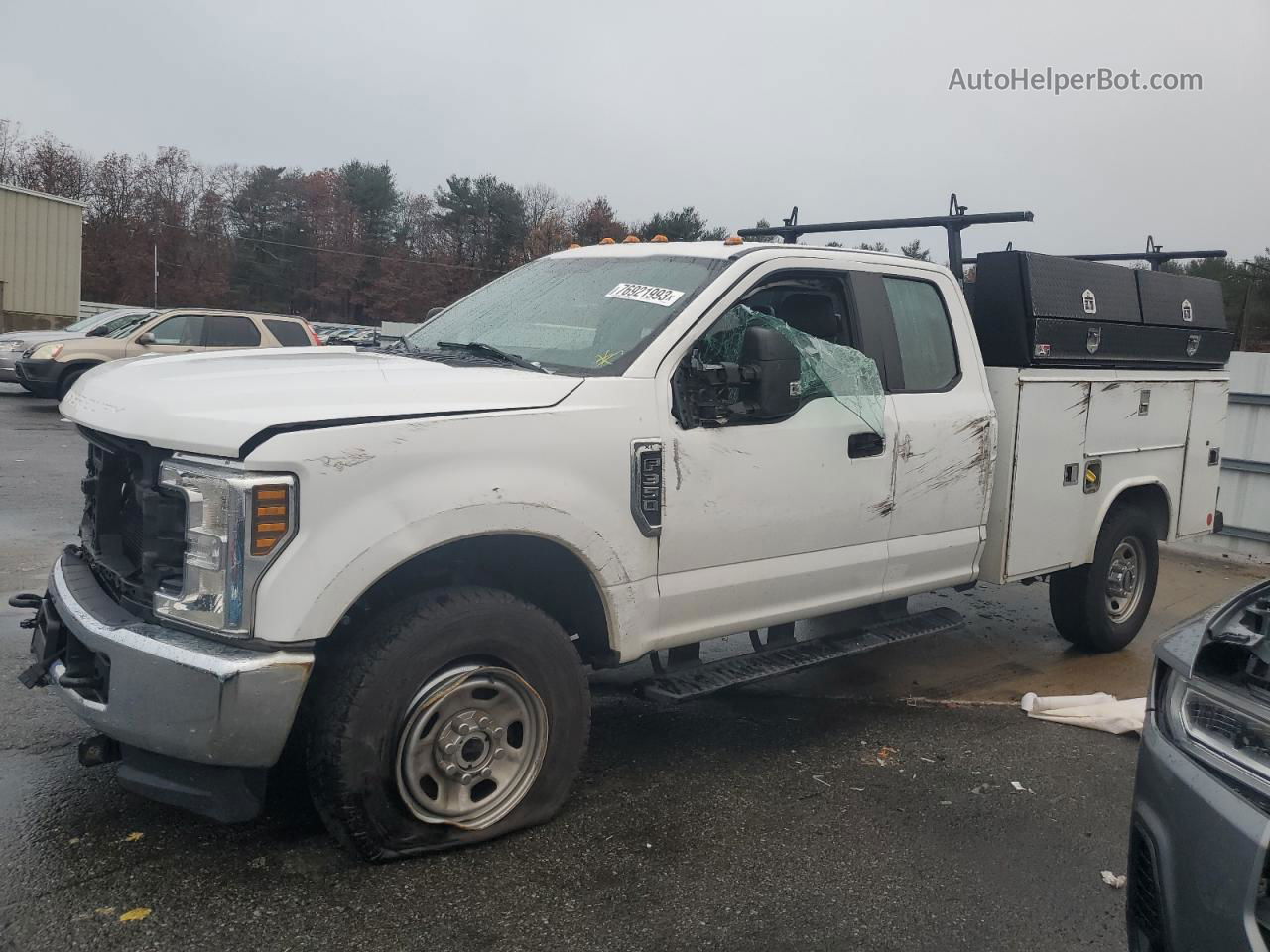 2019 Ford F350 Super Duty Белый vin: 1FD7X3B62KEC91390