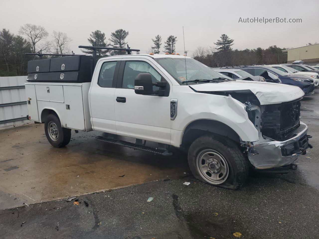 2019 Ford F350 Super Duty White vin: 1FD7X3B62KEC91390