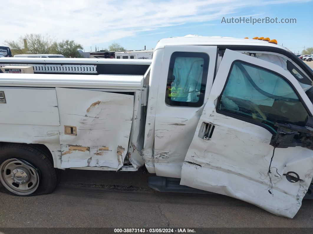 2014 Ford F-350 Chassis Xl White vin: 1FD7X3ET4EEA87180