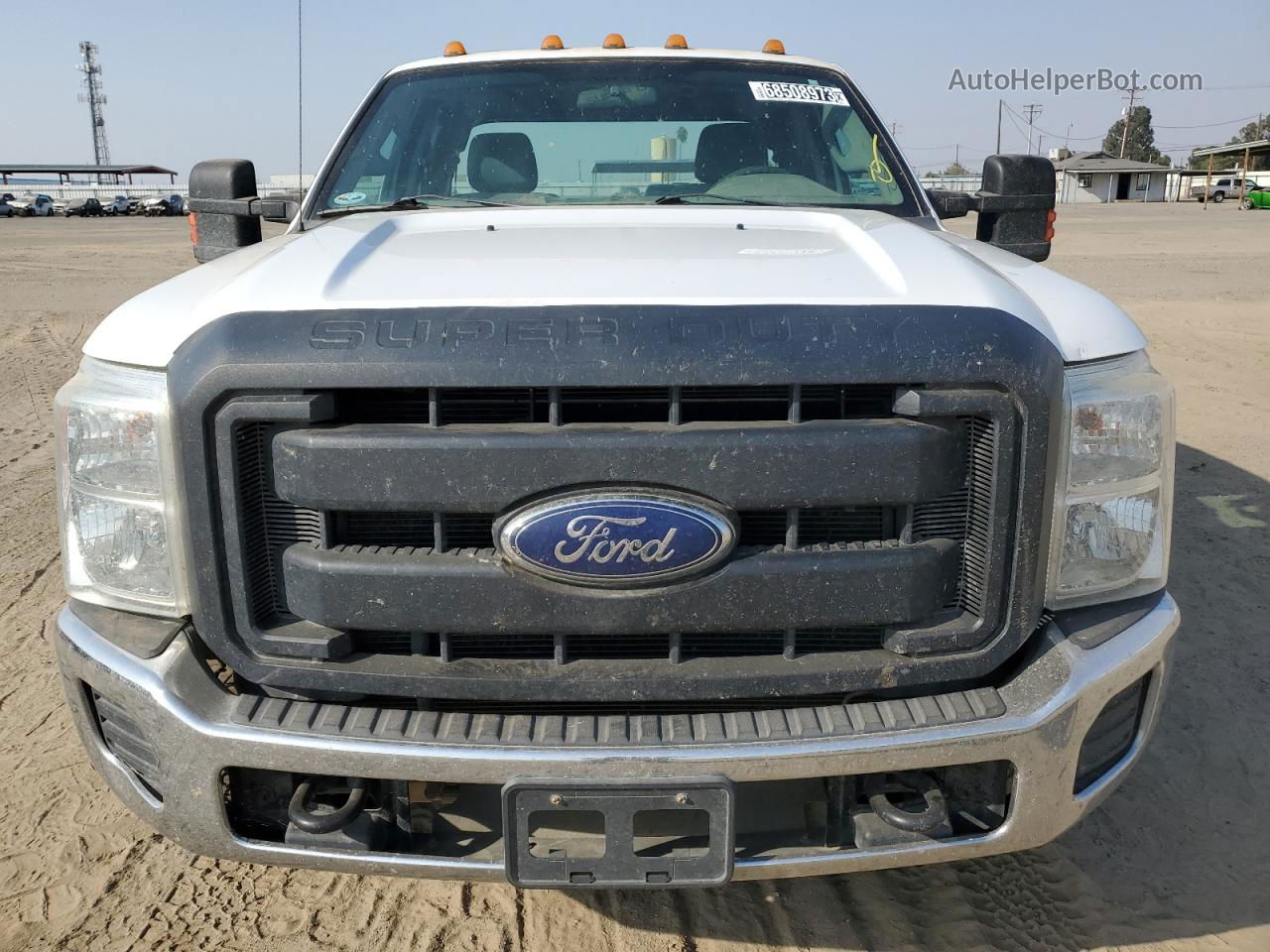 2016 Ford F350 Super Duty White vin: 1FD7X3FT2GEB63089