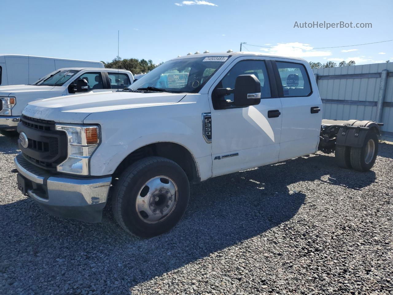 2020 Ford F350 Super Duty White vin: 1FD8W3GT3LED52639