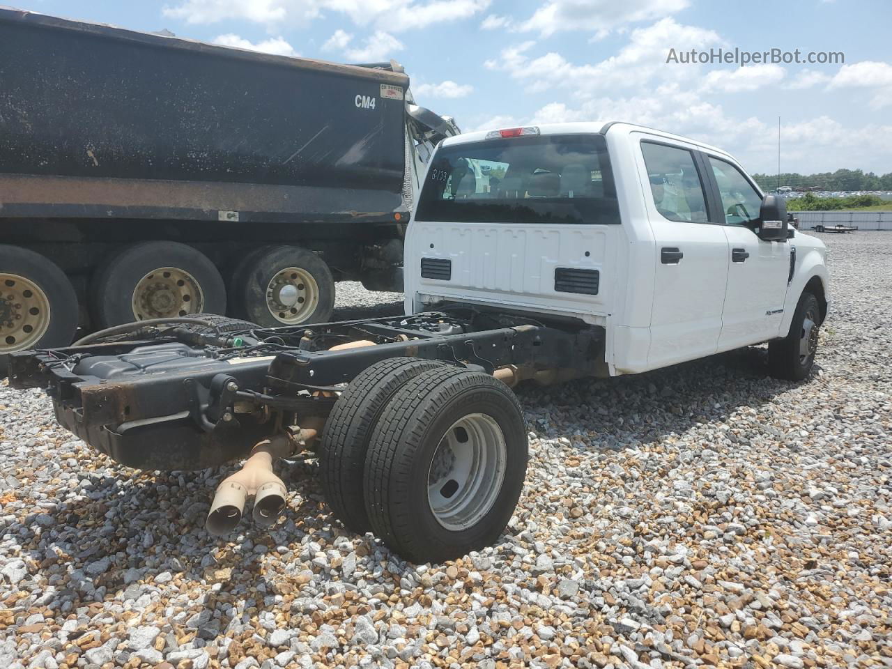 2017 Ford F350 Super Duty White vin: 1FD8W3GT8HEB62455