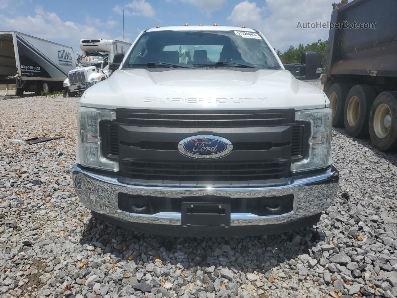 2017 Ford F350 Super Duty White vin: 1FD8W3GT8HEB62455