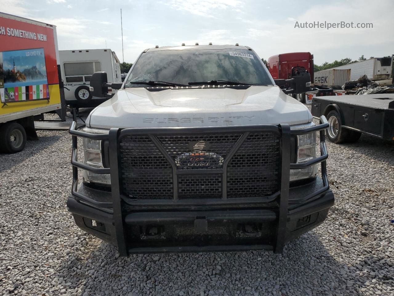 2020 Ford F350 Super Duty White vin: 1FD8W3H6XLED51318