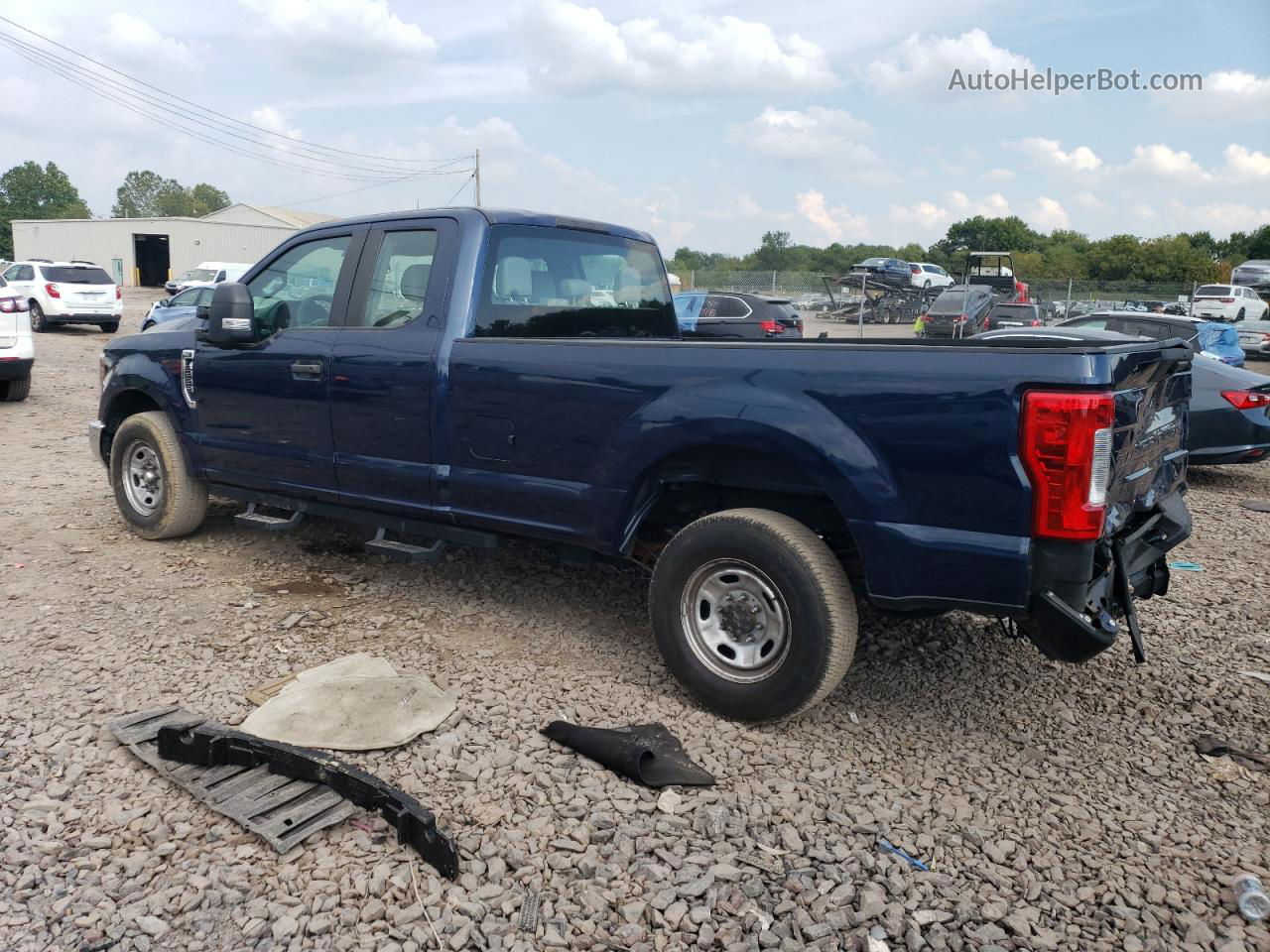 2019 Ford F350 Super Duty Blue vin: 1FD8X3A67KED55249