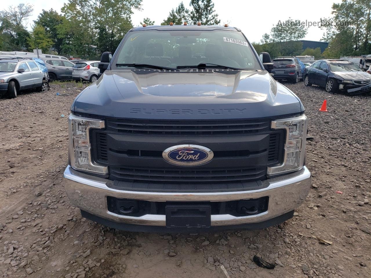 2019 Ford F350 Super Duty Blue vin: 1FD8X3A67KED55249