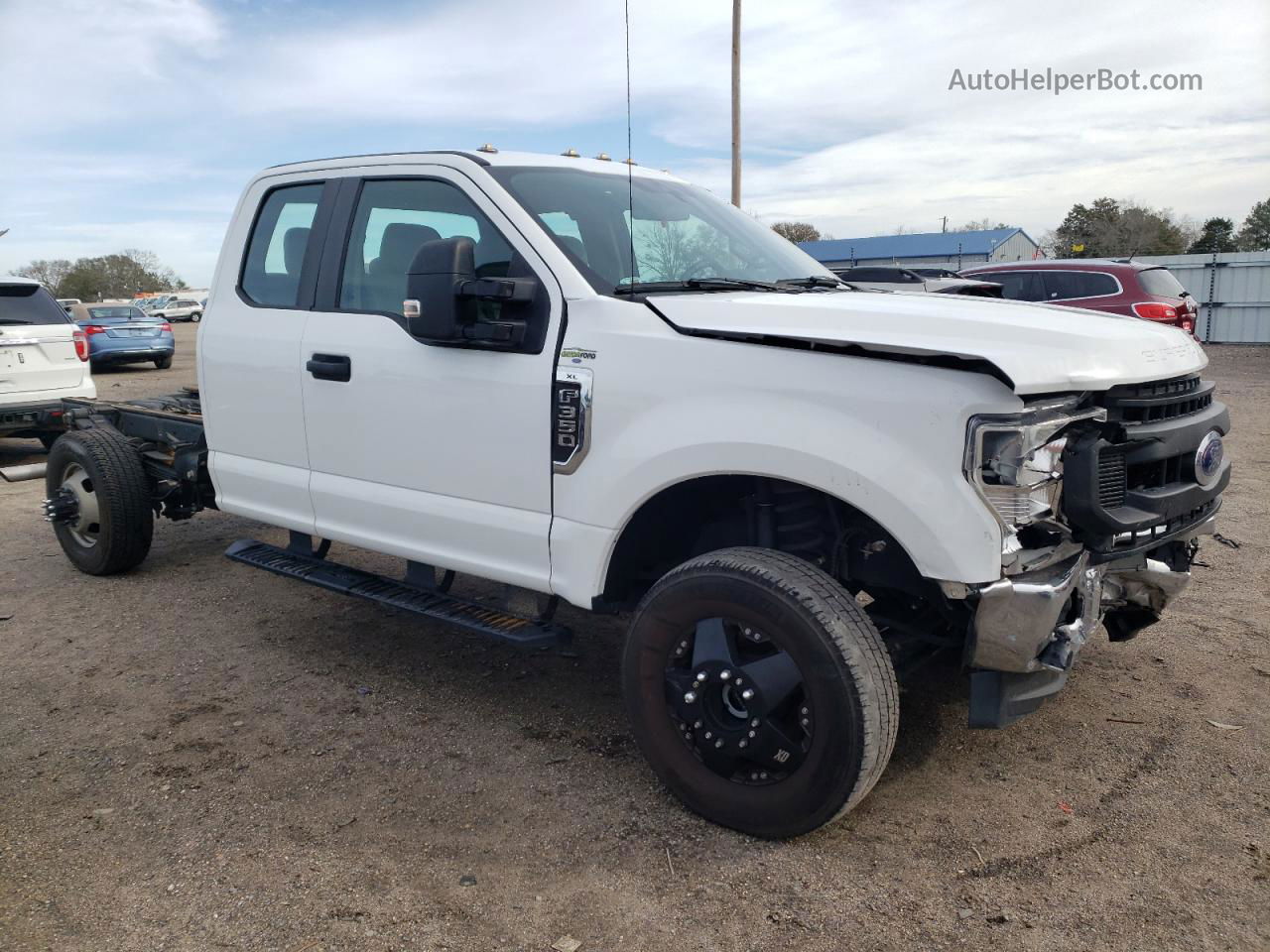 2020 Ford F350 Super Duty White vin: 1FD8X3H69LEE98663