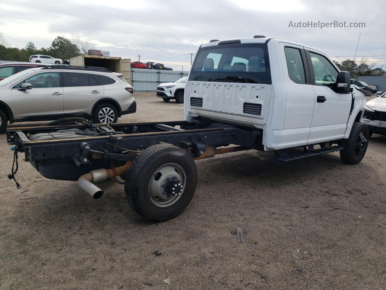 2020 Ford F350 Super Duty White vin: 1FD8X3H69LEE98663