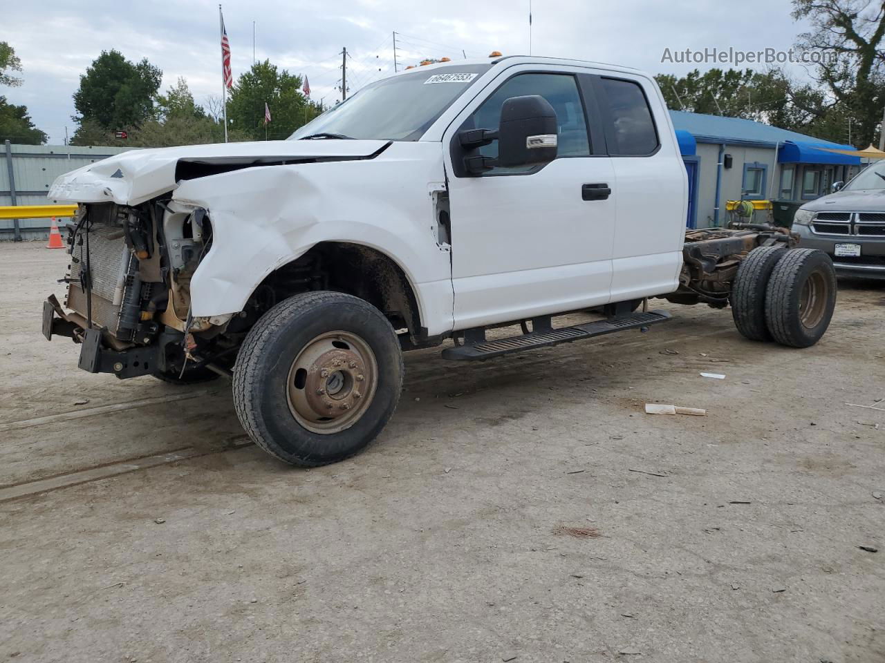 2017 Ford F350 Super Duty White vin: 1FD8X3HT6HEE95751