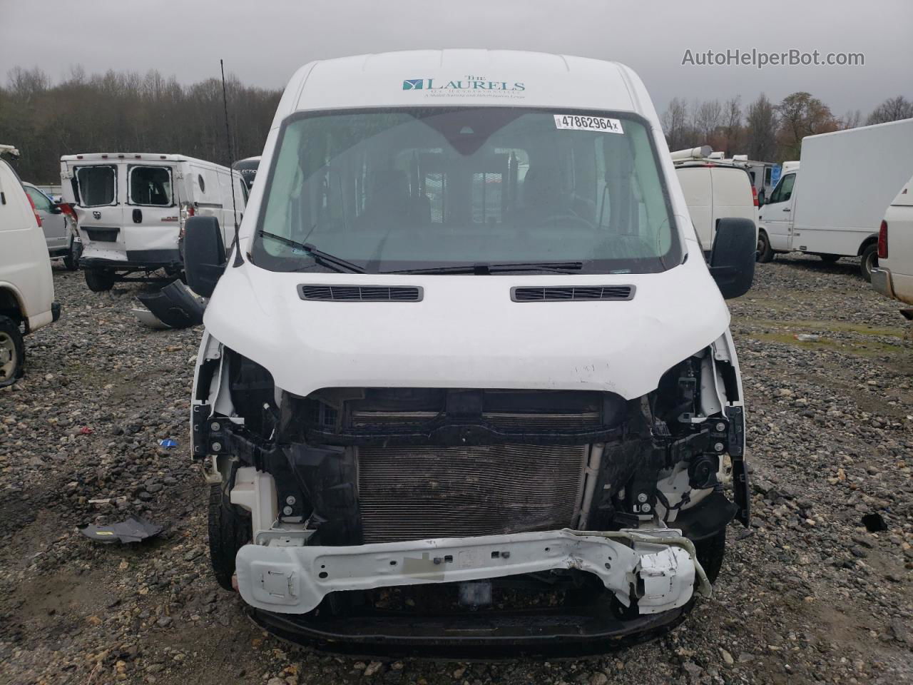 2020 Ford Transit T-350 White vin: 1FDAX2C86LKA10419