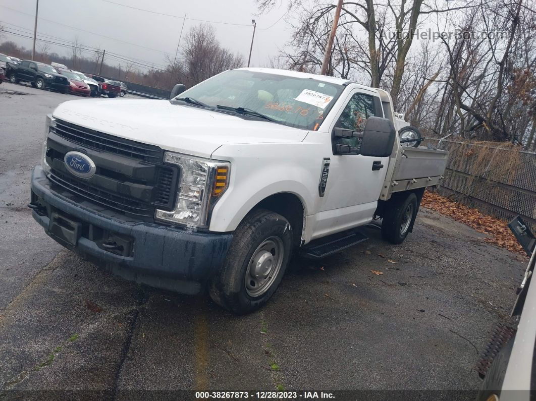 2018 Ford F-250 Xl White vin: 1FDBF2A6XJEC13530