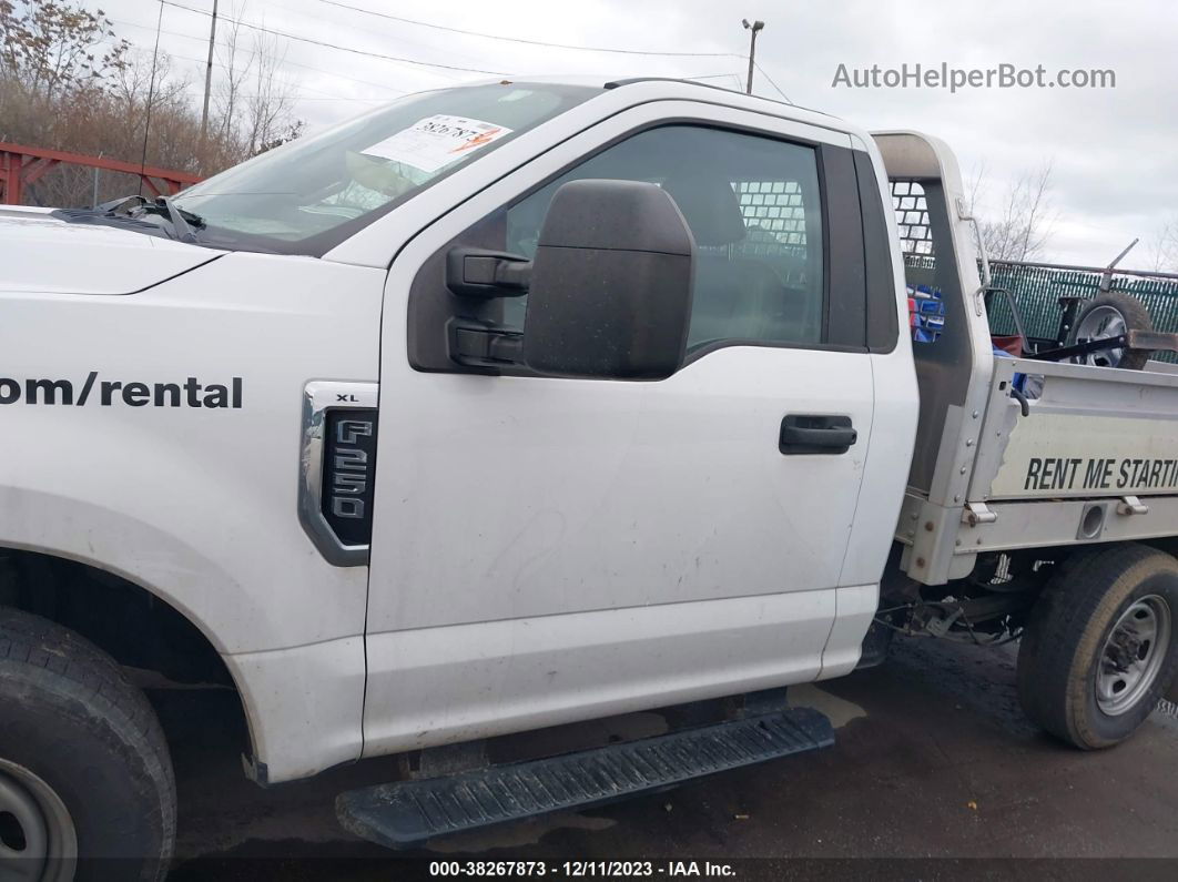 2018 Ford F-250 Xl White vin: 1FDBF2A6XJEC13530