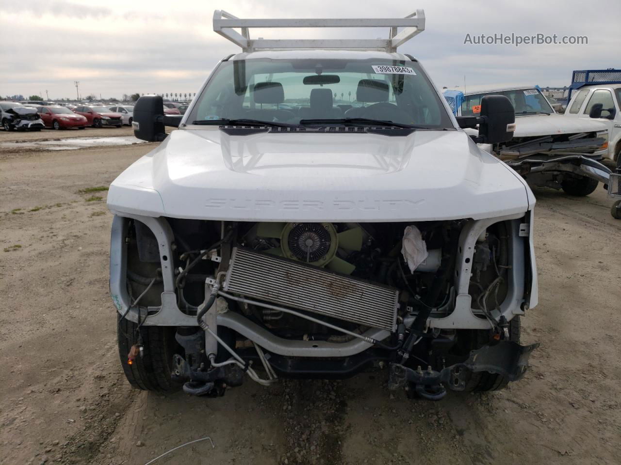 2020 Ford F250 Super Duty White vin: 1FDBF2A6XLEE34323