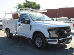 2020 Ford F250 Super Duty White vin: 1FDBF2A6XLEE34323