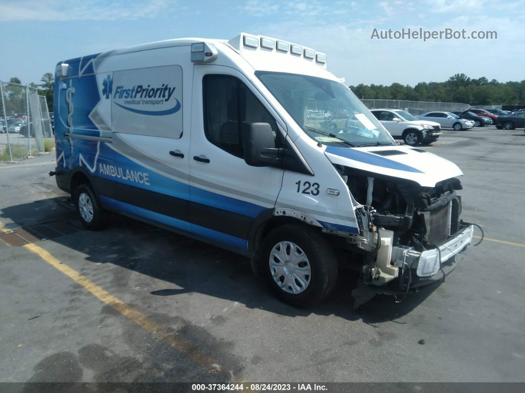 2020 Ford Transit Cargo Van   Белый vin: 1FDBR1CG1LKA54571