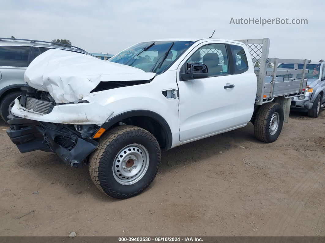 2019 Ford Ranger Xl (pickup Box Delete) White vin: 1FDER1AH4KLA38625