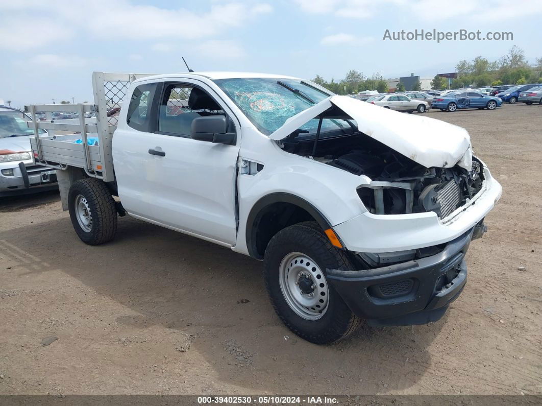 2019 Ford Ranger Xl (pickup Box Delete) White vin: 1FDER1AH4KLA38625