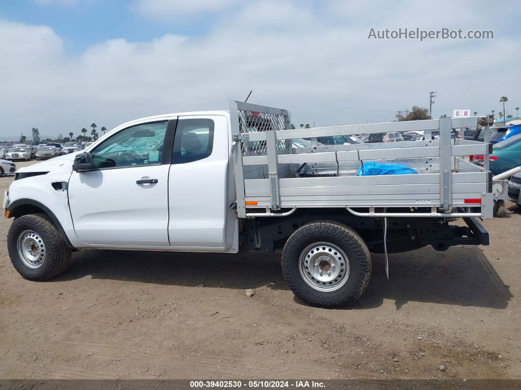 2019 Ford Ranger Xl (pickup Box Delete) White vin: 1FDER1AH4KLA38625