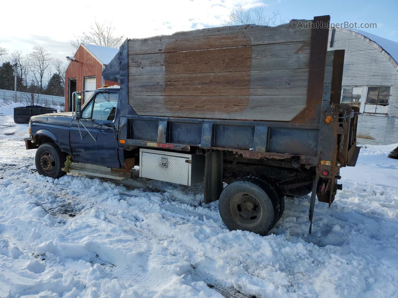 1995 Ford F Super Duty Blue vin: 1FDLF47G9SEA50239