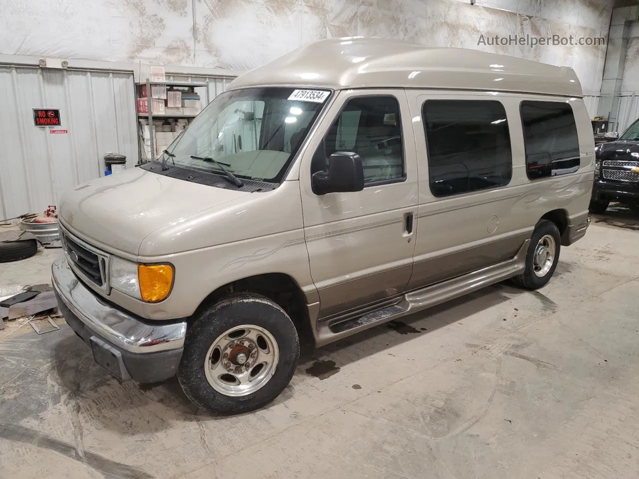 2007 Ford Econoline E150 Van Tan vin: 1FDNE14L07DB30022