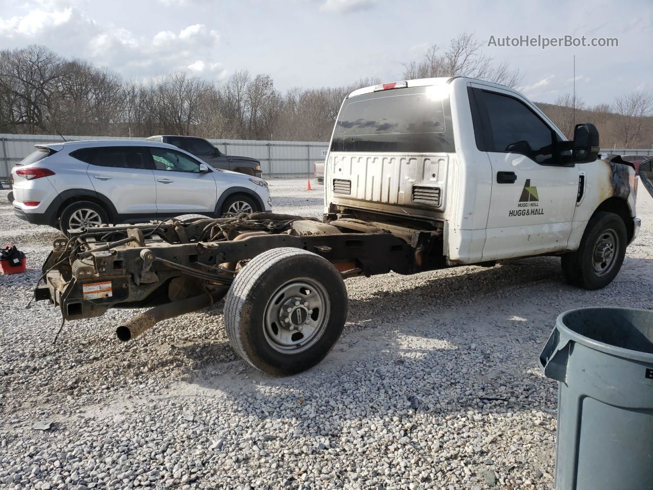 2019 Ford F350 Super Duty Белый vin: 1FDRF3A66KED88041