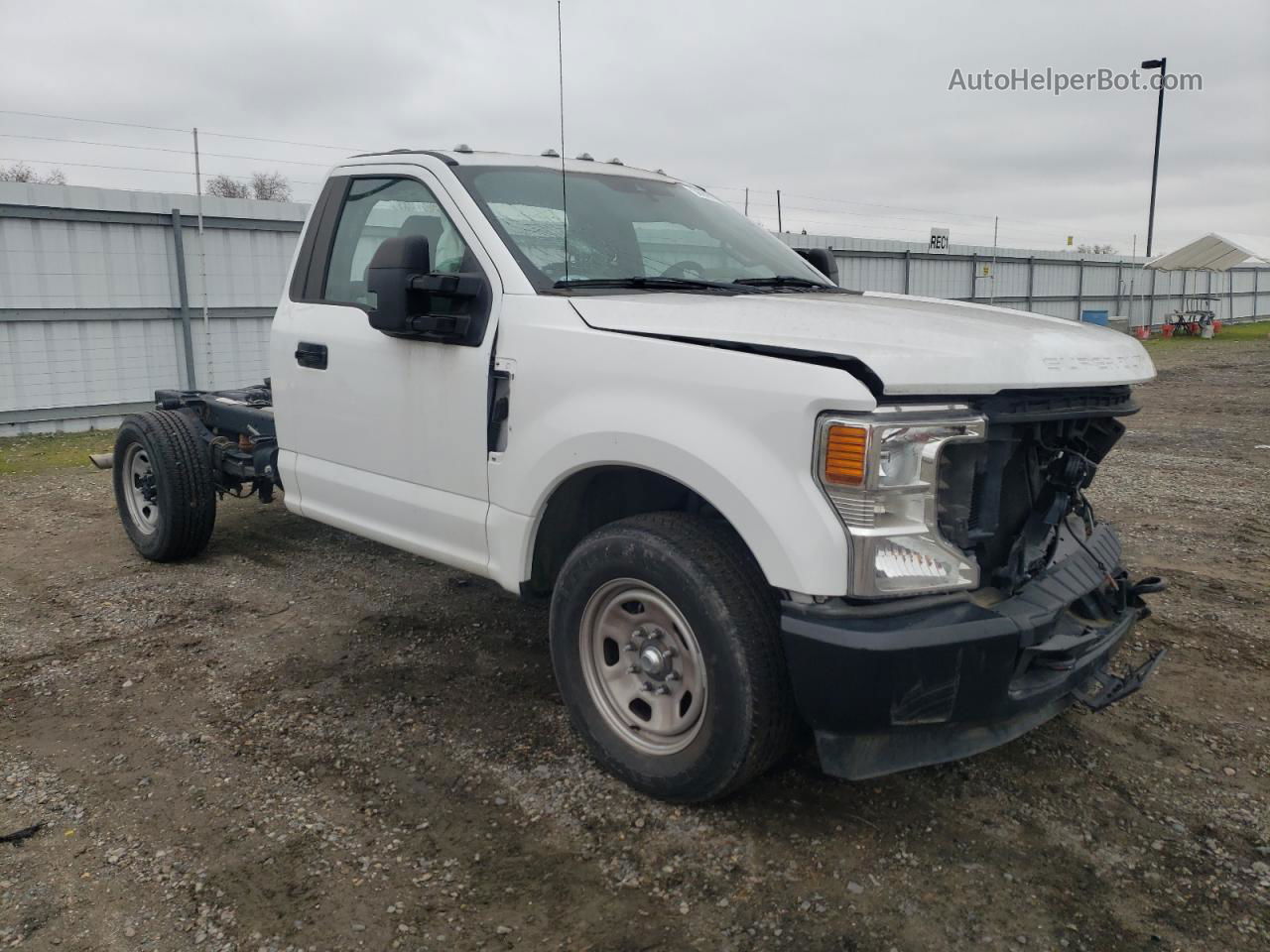 2020 Ford F350 Super Duty White vin: 1FDRF3E61LEC12073