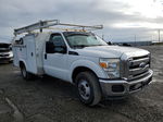 2014 Ford F350 Super Duty White vin: 1FDRF3G61EEA17462