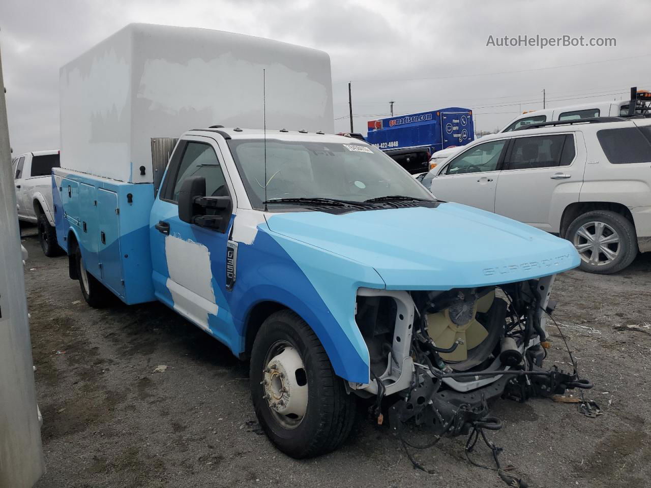 2020 Ford F350 Super Duty White vin: 1FDRF3GT9LEC32543