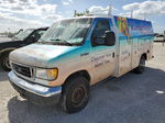 2007 Ford Econoline E350 Super Duty Cutaway Van Синий vin: 1FDSE35L97DA73297