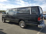 2007 Ford Econoline E350 Super Duty Wagon Black vin: 1FDSS31L77DA03621