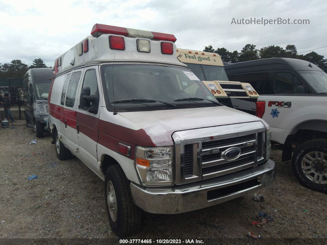 2010 Ford Econoline Cargo Van Commercial Белый vin: 1FDSS3EP0ADA39543