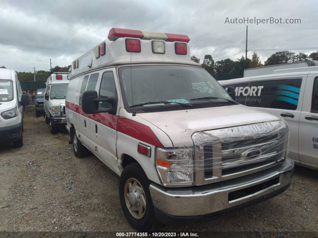 2010 Ford Econoline Cargo Van Commercial White vin: 1FDSS3EP7ADA41676