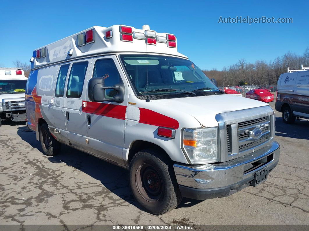 2013 Ford E-350 Super Duty Commercial White vin: 1FDSS3ES2DDA02079