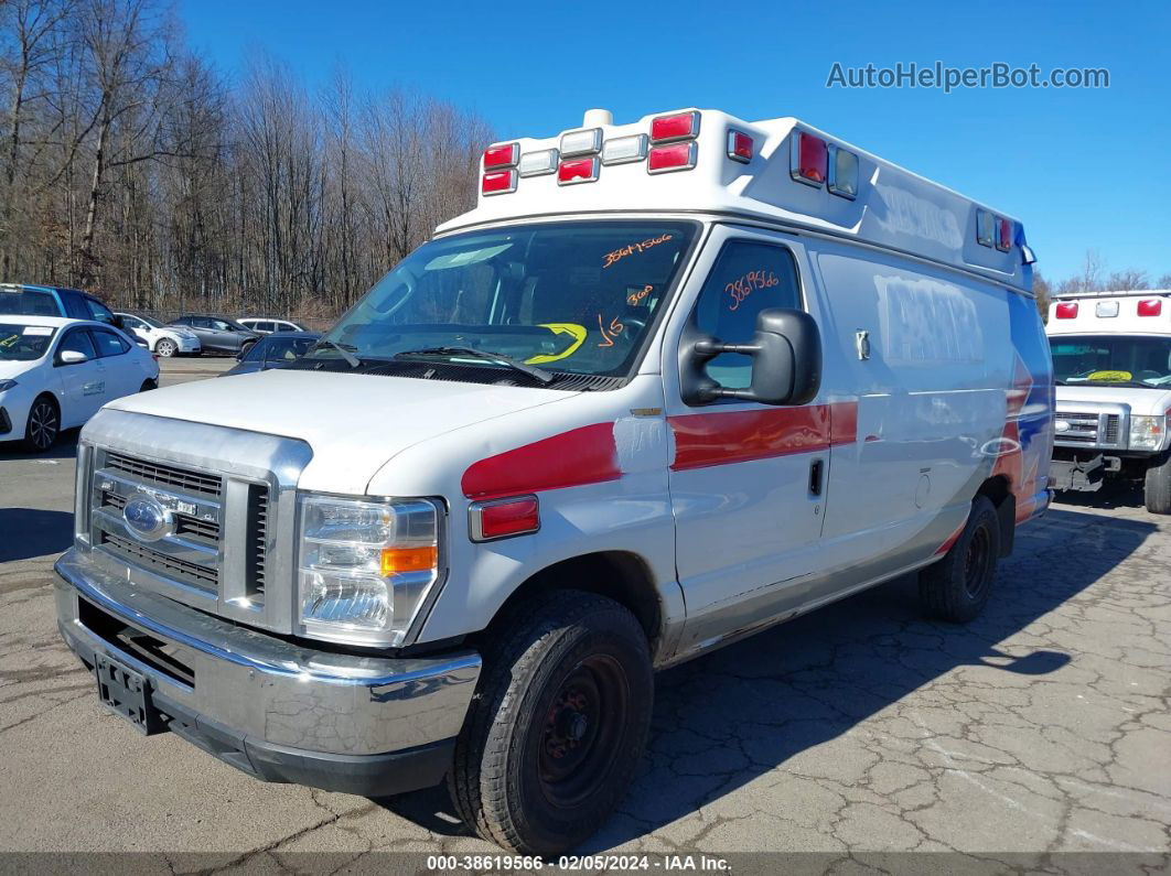 2013 Ford E-350 Super Duty Commercial White vin: 1FDSS3ES2DDA02079