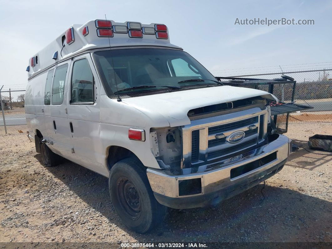 2012 Ford E-350 Super Duty Commercial White vin: 1FDSS3ES9CDA18374