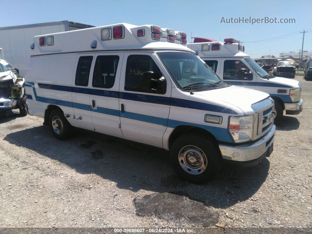 2013 Ford E-350 Super Duty Commercial White vin: 1FDSS3ESXDDB32188